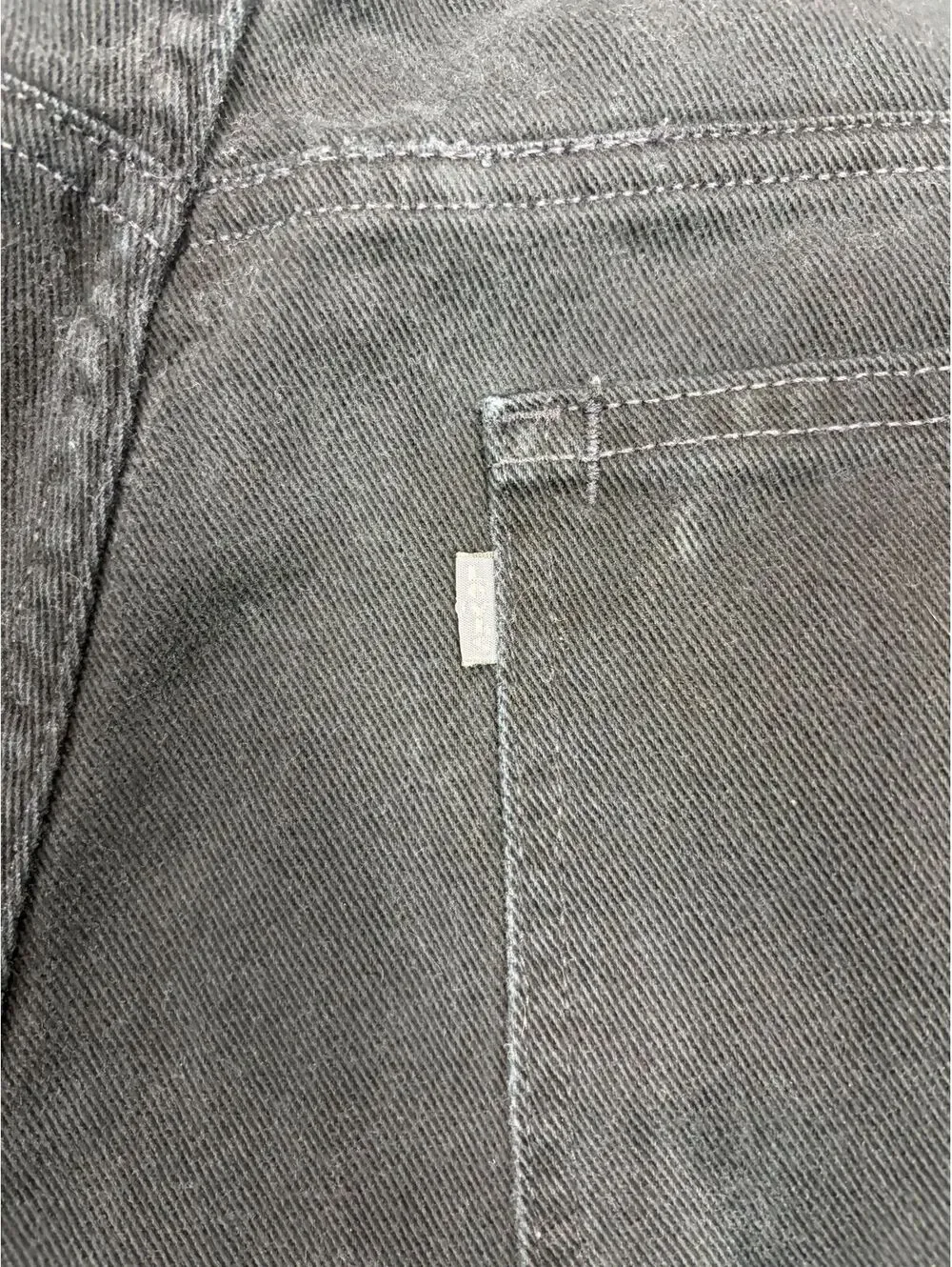 Y2K Grunge Levi's SilverTab Men's 40x30 Black Low Loose Baggy Jeans Distressed